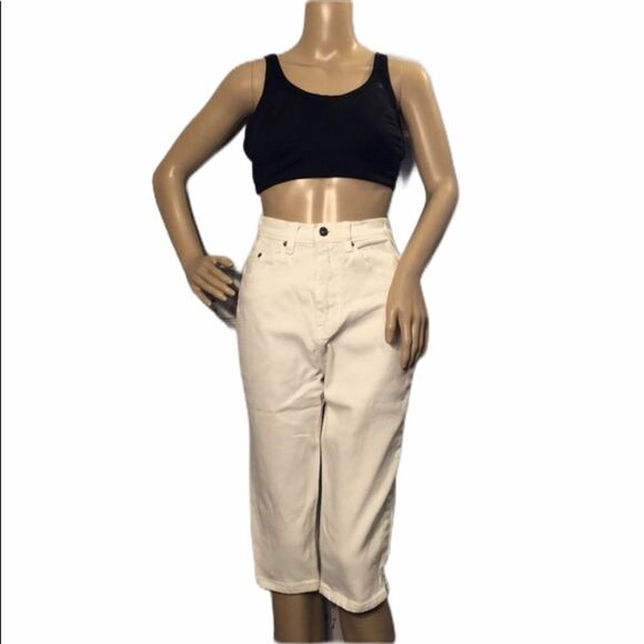 Route 66 Stretch Fit White Cropped Jeans 7… - Picture 9 of 11